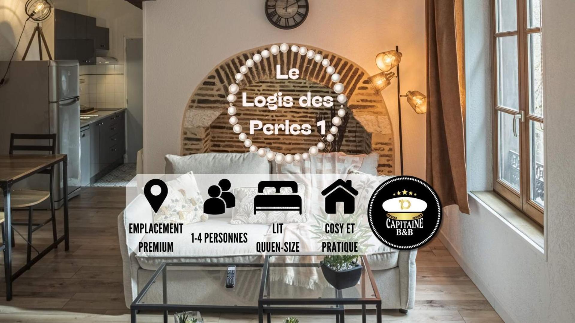 Le Logis Des Perles 1 - Emplacement Ideal - 4 Pers Troyes Dış mekan fotoğraf
